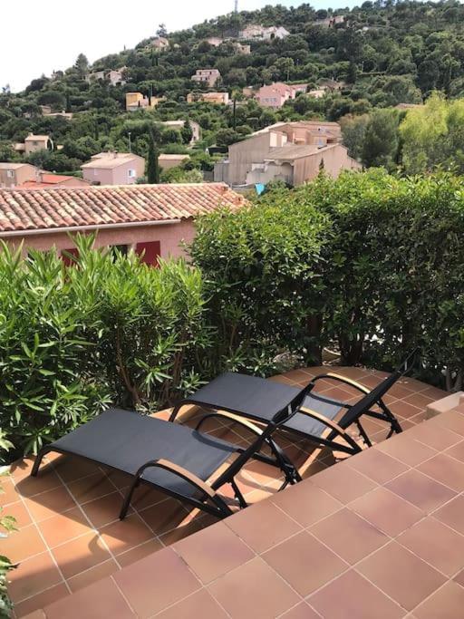 Terrasse De 30M2 Vue Mer Panoramique 1 Chambre Apartment Cavalaire-sur-Mer Luaran gambar